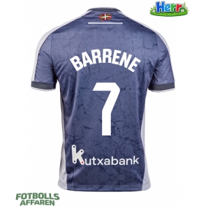 Real Sociedad Ander Barrenetxea #7 Bortatröja 2025-26 Kortärmad